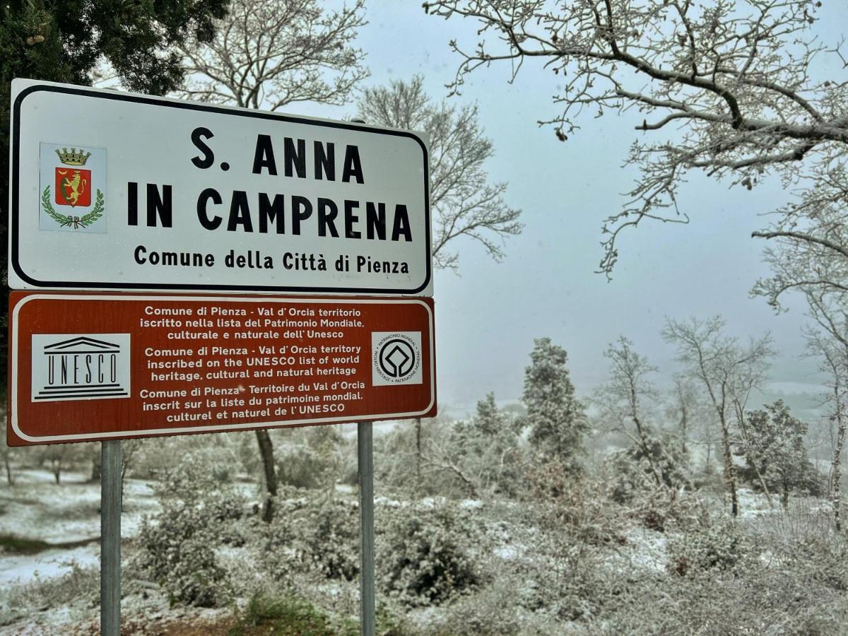 皮恩扎Monastero Sant'Anna In Camprena别墅 外观 照片