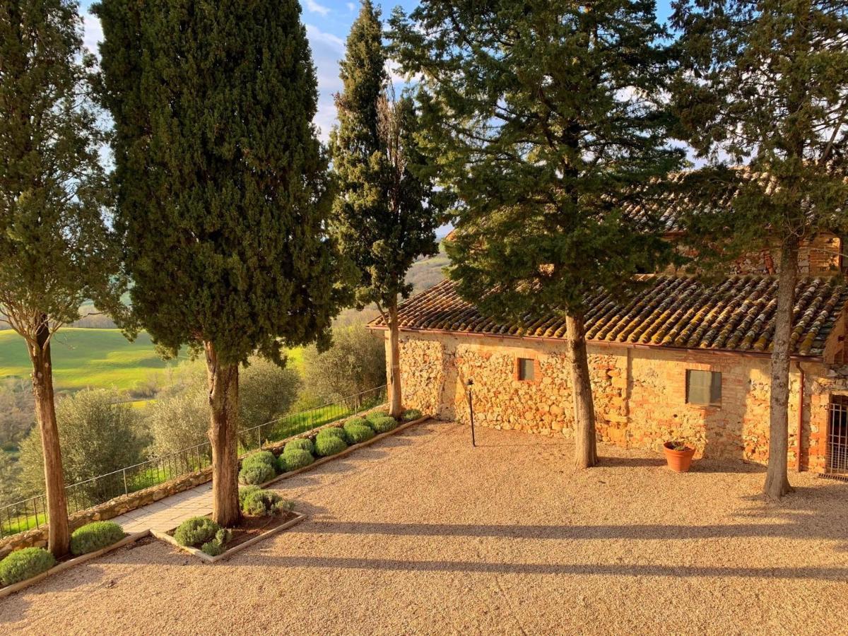 皮恩扎Monastero Sant'Anna In Camprena别墅 外观 照片