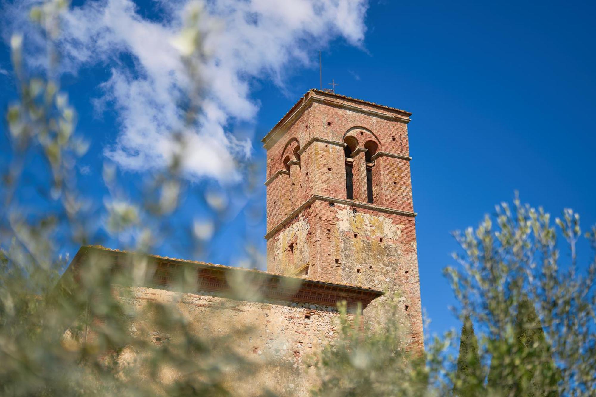 皮恩扎Monastero Sant'Anna In Camprena别墅 外观 照片