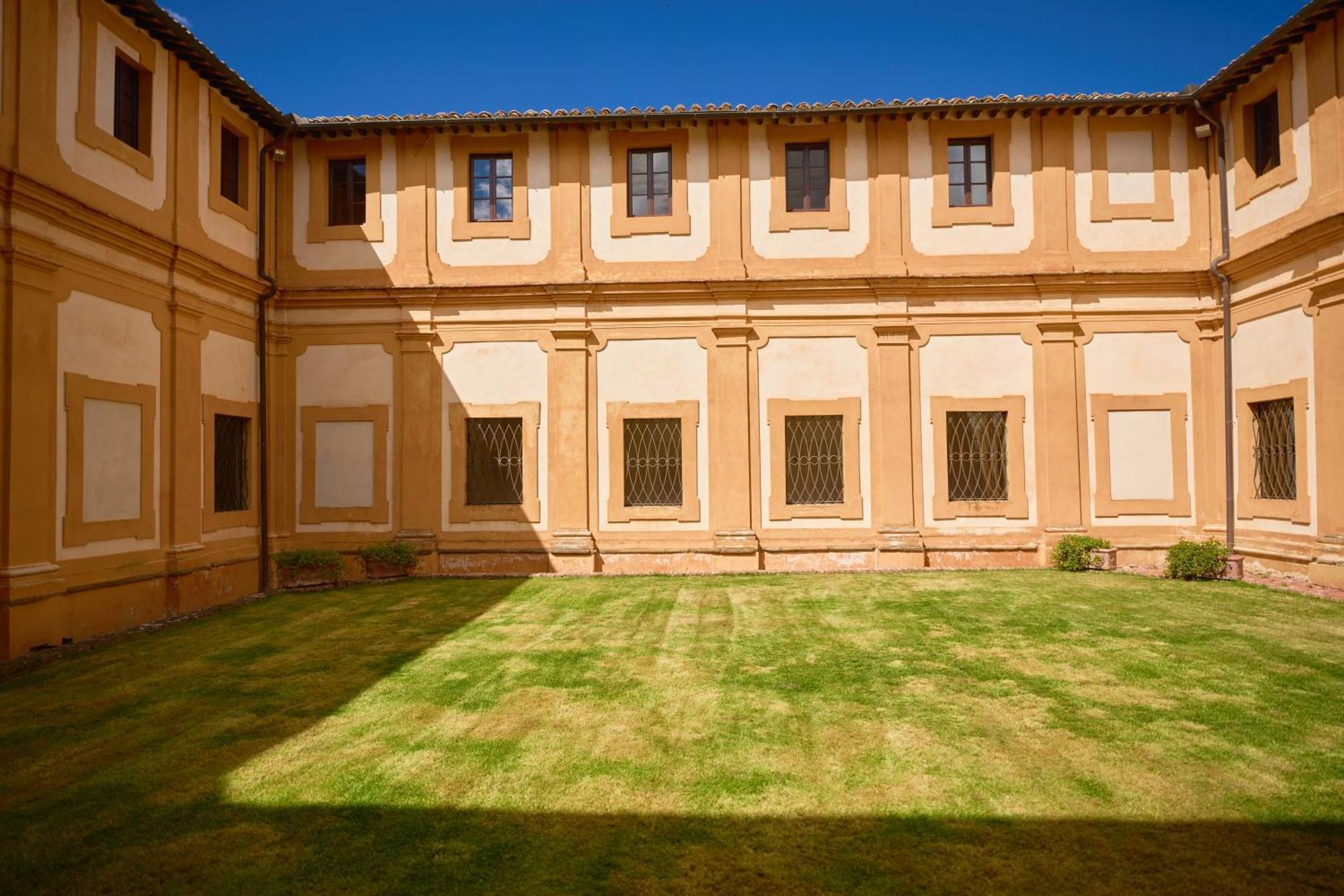 皮恩扎Monastero Sant'Anna In Camprena别墅 外观 照片