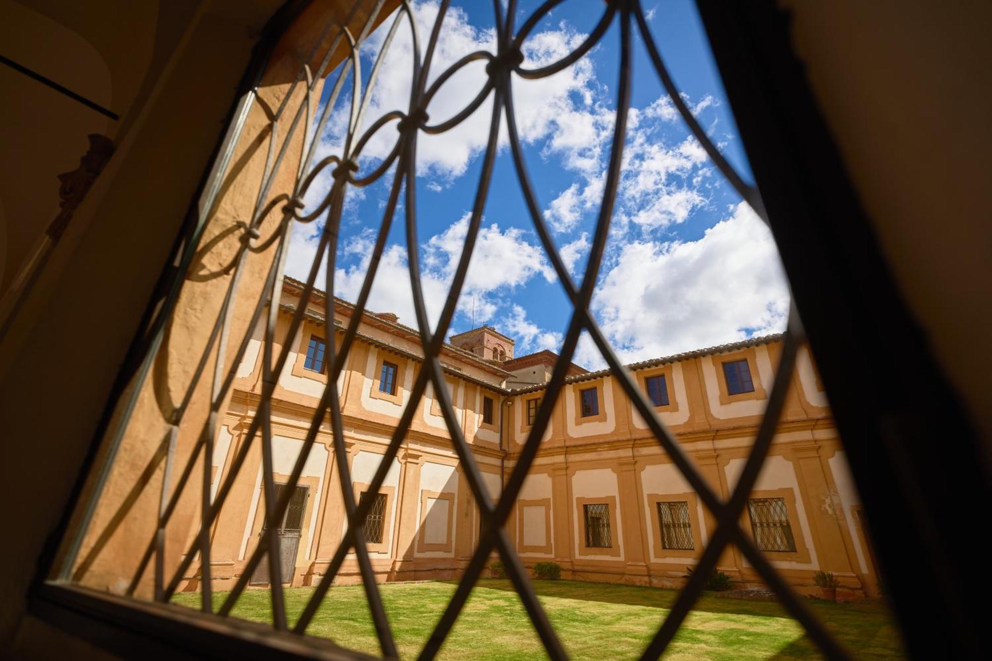 皮恩扎Monastero Sant'Anna In Camprena别墅 外观 照片
